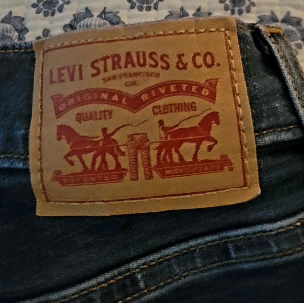 Levi Mile High Cropped wide leg jeans - Picture 2 of 5